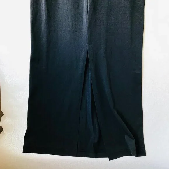ISDA & CO black long dress size S  Made in USA - Picture 6 of 6
